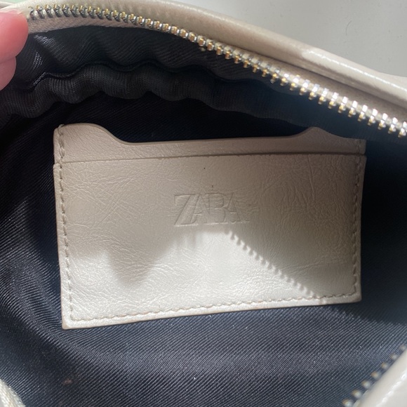 Zara off-white baguette bag - Picture 4 of 5